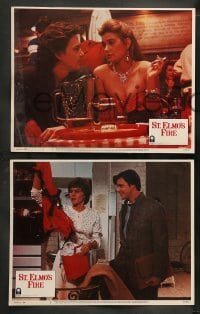 8w568 ST. ELMO'S FIRE 8 LCs 1985 Rob Lowe, Demi Moore, Emilio Estevez, Ally Sheedy, Judd Nelson