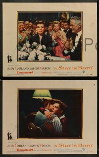 8w772 STAR IS BORN 6 LCs 1954 James Mason, Judy Garland, George Cukor classic!