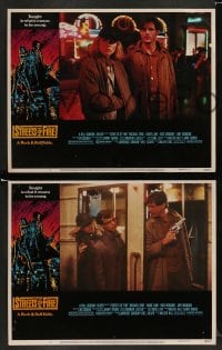 8w579 STREETS OF FIRE 8 LCs 1984 Michael Pare, Diane Lane, rock 'n' roll, directed by Walter Hill!