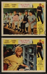 8w608 THAT TOUCH OF MINK 8 LCs 1962 great images of Gig Young, Cary Grant & Doris Day!