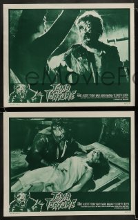 8w881 TOMB OF TORTURE 4 LCs 1966 Antonio Boccaci's Metempsyco, wild horror images!