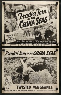 8w883 TRADER TOM OF THE CHINA SEAS 4 chapter 12 LCs 1954 Republic serial, Twisted Vengeance!