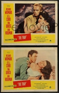 8w639 TRAP 8 LCs 1959 Richard Widmark, Lee J. Cobb, sexy Tina Louise, Earl Holliman!