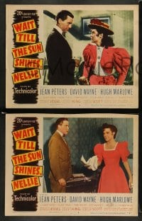 8w774 WAIT 'TIL THE SUN SHINES, NELLIE 6 LCs 1952 David Wayne, Jean Peters, Hugh Marlowe!