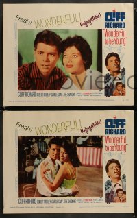 8w689 WONDERFUL TO BE YOUNG 8 LCs 1962 Cliff Richard, Robert Morley, rock 'n' roll!