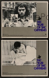 8w693 YEAR OF THE CANNIBALS 8 LCs 1971 Cavani's I Cannibali, Britt Ekland, Pierre Clementi!