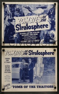 8w891 ZOMBIES OF THE STRATOSPHERE 4 chapter 12 LCs 1952 most w/Leonard Nimoy, Tomb of the Traitors!