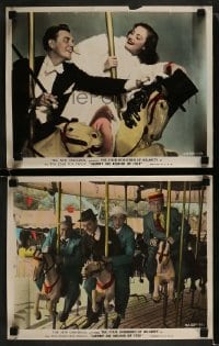 8x210 MERRY GO ROUND OF 1938 2 color 11x14 stills 1937 Bert Lahr & The 4 Horsemen of Hilarity!