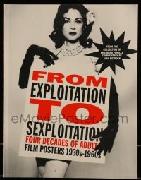 8x141 FROM EXPLOITATION TO SEXPLOITATION softcover book 1992 Four Decades of Adult Film Posters!