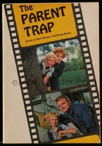 8x143 PARENT TRAP softcover book 1968 based on Walt Disney's Rollicking movie with Hayley Mills!