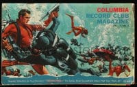 8x098 THUNDERBALL magazine 1966 special James Bond issue of Columbia Record Club Magazine!