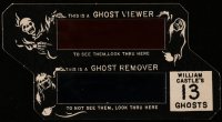 8x031 13 GHOSTS 4x7 ghost viewer 1960 William Castle, in ILLUSION-O, use it to see or not see them!