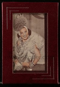 8x030 CARMEN MIRANDA framed 5x7 picture 1940s ready to hang & display on the wall!