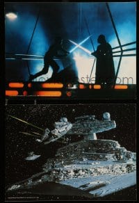 8x022 EMPIRE STRIKES BACK group of 2 8x11s commercial color prints 1981 cool scenes!