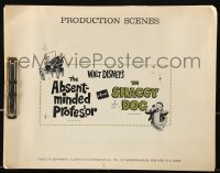 8x452 ABSENT-MINDED PROFESSOR/SHAGGY DOG presskit w/ 35 stills 1967 two Disney sci-fi movies!