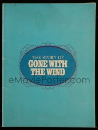 8x349 GONE WITH THE WIND souvenir program book R1967 the story behind the most classic movie!