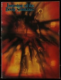 8x363 INVASION OF THE BODY SNATCHERS souvenir program book 1978 Kaufman classic sci-fi remake!
