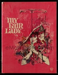 8x384 MY FAIR LADY hardcover souvenir program book 1964 Audrey Hepburn & Rex Harrison by Bob Peak!