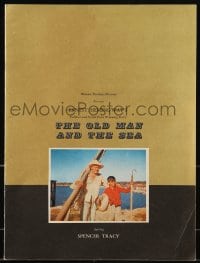 8x391 OLD MAN & THE SEA souvenir program book 1958 Spencer Tracy, Ernest Hemingway, John Sturges