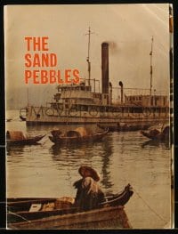 8x403 SAND PEBBLES souvenir program book 1967 Navy sailor McQueen & Candice Bergen, Robert Wise
