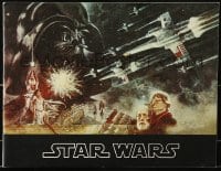 8x420 STAR WARS souvenir program book 1977 color images from Lucas classic!