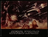 8x421 STAR WARS souvenir program book 1977 George Lucas classic, Jung art!