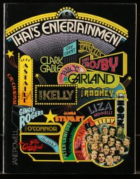 8x427 THAT'S ENTERTAINMENT souvenir program book 1974 classic MGM Hollywood movie scenes!