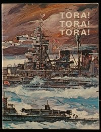 8x433 TORA TORA TORA souvenir program book 1970 Bob McCall art of the attack on Pearl Harbor!