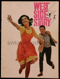 8x440 WEST SIDE STORY souvenir program book 1962 Academy Award winning classic musical!