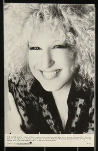 8x578 DIVINE MADNESS presskit w/ 10 stills 1980 great images of Bette Midler performing!