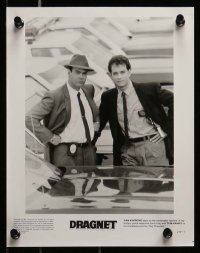 8x583 DRAGNET presskit w/ 8 stills 1987 Dan Aykroyd as detective Joe Friday with Tom Hanks!