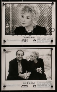 8x596 EVENING STAR presskit w/ 18 stills 1996 Shirley MacLaine, Juliette Lewis, Jack Nicholson!