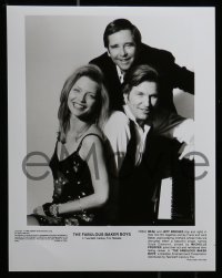 8x600 FABULOUS BAKER BOYS presskit w/ 10 stills 1989 Jeff & Beau Bridges, sexy Michelle Pfeiffer!