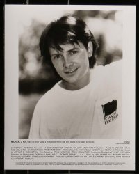 8x651 HARD WAY presskit w/ 10 stills 1991 Michael J. Fox, James Woods, directed by John Badham!