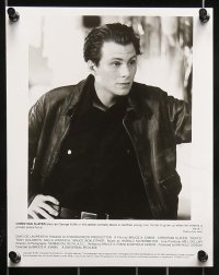 8x711 KUFFS presskit w/ 9 stills 1992 Christian Slater, sexy Milla Jovovich, Ashley Judd
