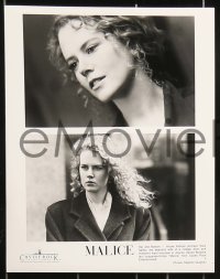 8x730 MALICE presskit w/ 9 stills 1993 Alec Baldwin, Nicole Kidman, Bill Pullman, George C. Scott