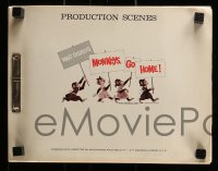 8x765 MONKEYS GO HOME presskit w/ 49 stills 1967 Disney, art of Maurice Chevalier, Yvette Mimieux & apes!