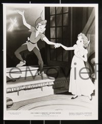 8x820 PETER PAN presskit w/ 18 stills R1969 Walt Disney animated cartoon fantasy classic!
