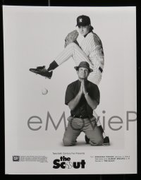 8x875 SCOUT presskit w/ 9 stills 1994 Albert Brooks, Brendan Fraser as baseball phenomenon!