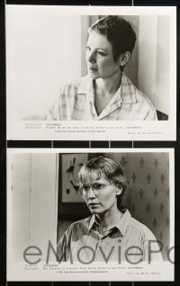 8x881 SEPTEMBER presskit w/ 13 stills 1987 Woody Allen, Mia Farrow, Jack Warden, Dianne Wiest