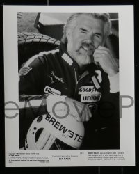 8x890 SIX PACK presskit w/ 12 stills 1982 Kenny Rogers, Diane Lane & young car racing crew!