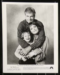 8x899 SONS & DAUGHTERS TV presskit w/ 9 stills 1991 Lucie Arnaz, Rick Rossovich