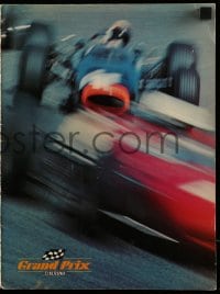8x350 GRAND PRIX Cinerama English souvenir program book 1967 Formula 1 race car driver James Garner!