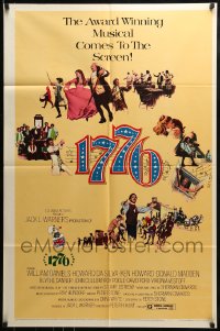 8y008 1776 1sh 1972 William Daniels, the award winning historical musical comes to the screen!