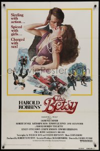 8y083 BETSY style B int'l 1sh 1977 what you dream Harold Robbins people do, sexy girl as car image!