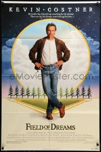 8y262 FIELD OF DREAMS 1sh 1989 Kevin Costner baseball classic, if you build it, they will come!