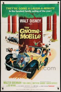 8y313 GNOME-MOBILE style A 1sh 1967 Walt Disney fantasy, Walter Brennan, Tom Lowell, Matthew Garber