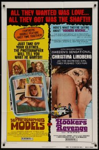 8y392 HOUSE OF WHIPCORD/THEY CALL HER ONE EYE 1sh 1974 trashy double-bill, all they wanted was love