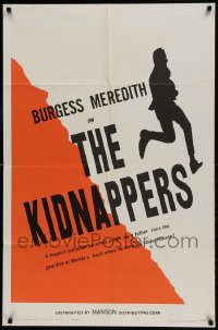 8y441 KIDNAPPERS 1sh 1964 Burgess Meredith, Olivia Cenizal, William Phipps!