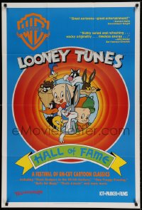 8y483 LOONEY TUNES HALL OF FAME 1sh 1991 Bugs Bunny, Daffy Duck, Elmer Fudd, Porky Pig!
